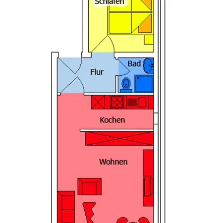 Apartmán Schrader - Nr 13 - Strandhotel 4*